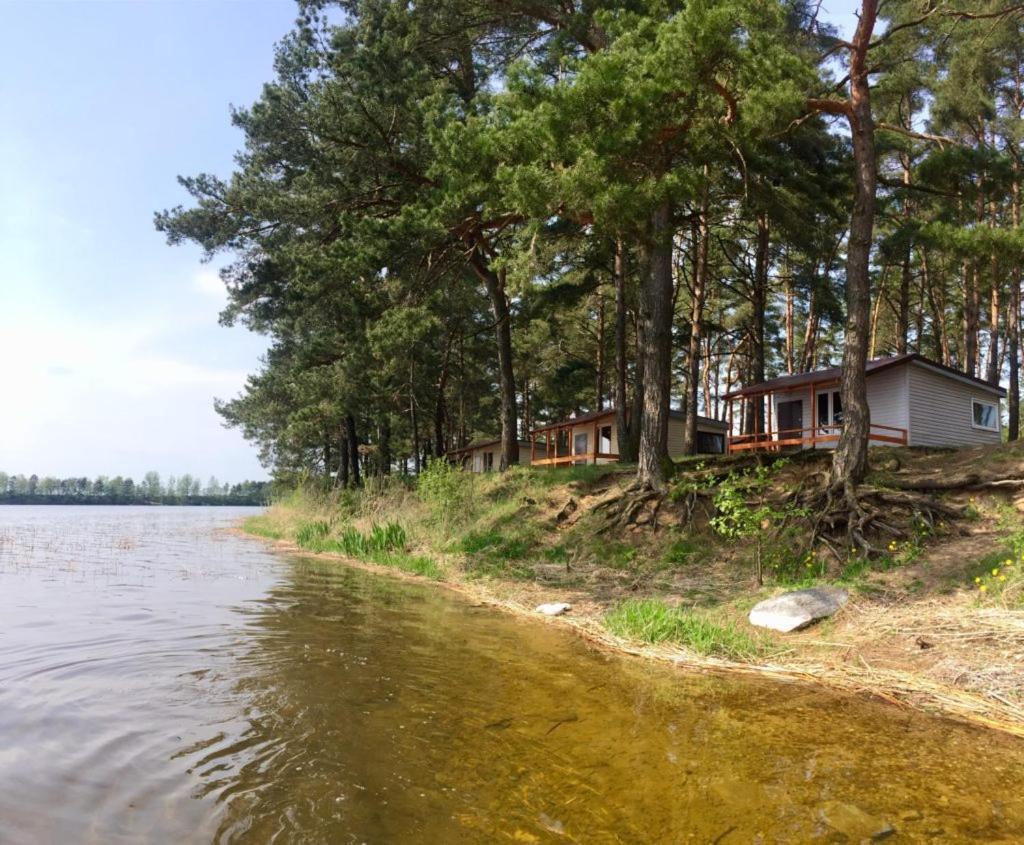 Domki Nad Jeziorem I Labedz Rajgród Kültér fotó